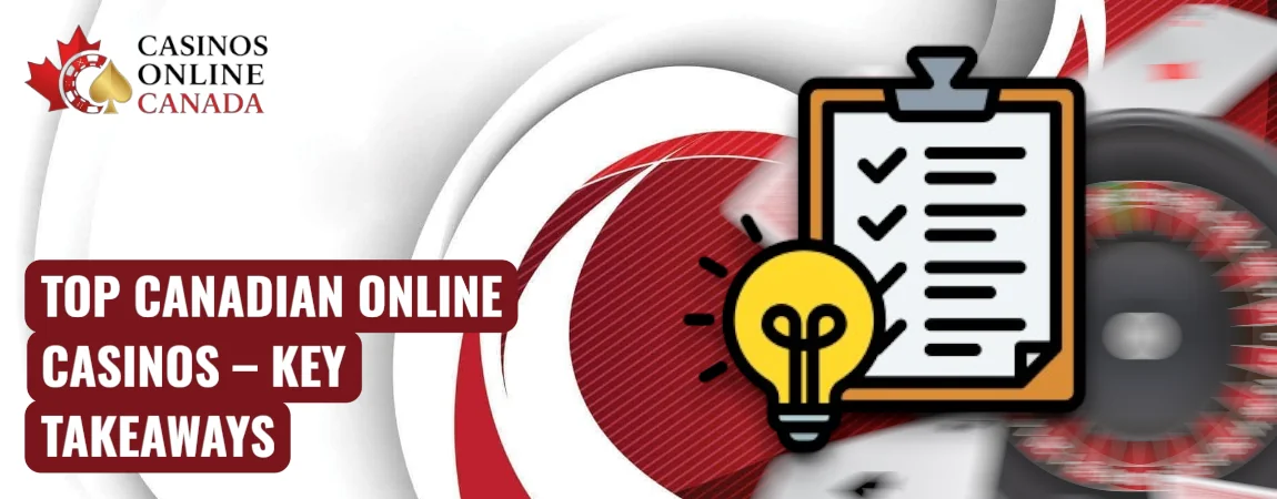 Top Canadian Online Casinos Conclusion